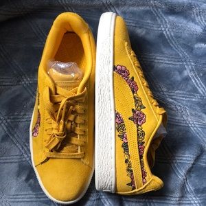 Puma Suede Embroidery Shoes